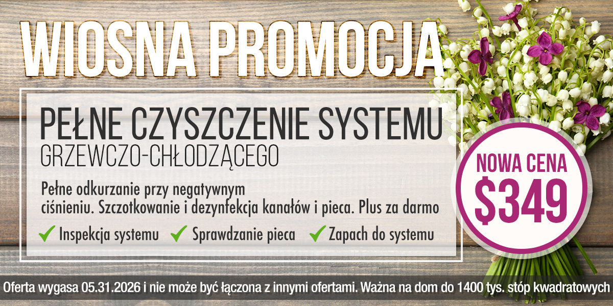 Spring 2025 HVAC duct cleaning discount