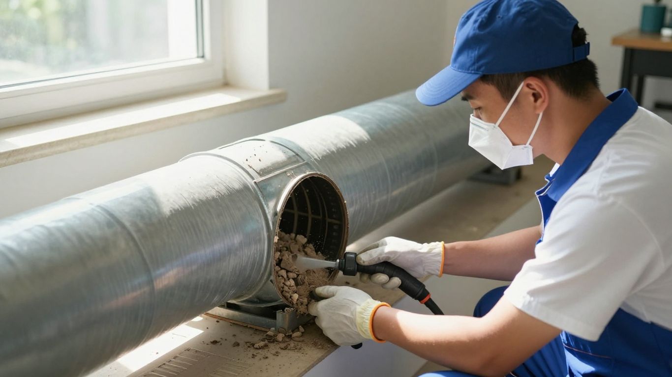 Professional duct cleaning service in Wichita, KS.