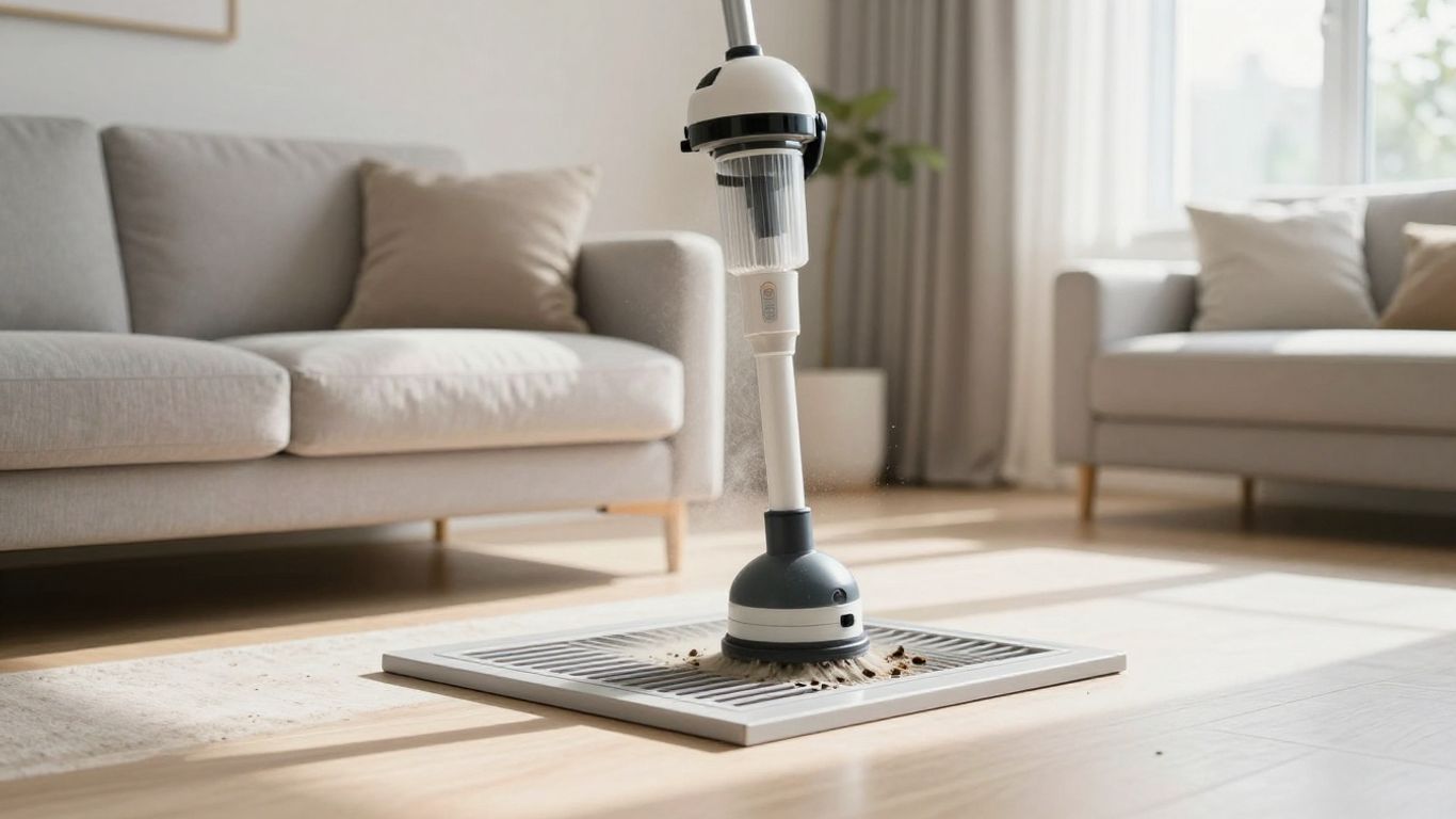 Professional vent cleaning for fresher indoor air quality.